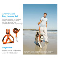 Color Reflective Dog Harness And Leash Set Wholesale